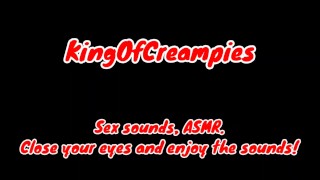 ASMR Sex Sounds. He goes down on her & makes her cum, then he fucks her hard and makes her moan