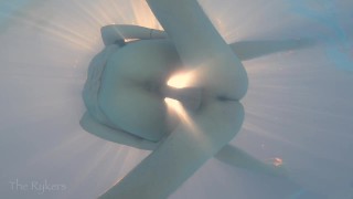 Our Neighbors Love Us! We Skinny Dip and Fuck! Love the Cumshot!