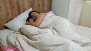 stepson fucked stepmom while she 